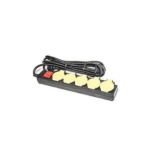 Multiprise Parafoudre 5 Ports - Noir