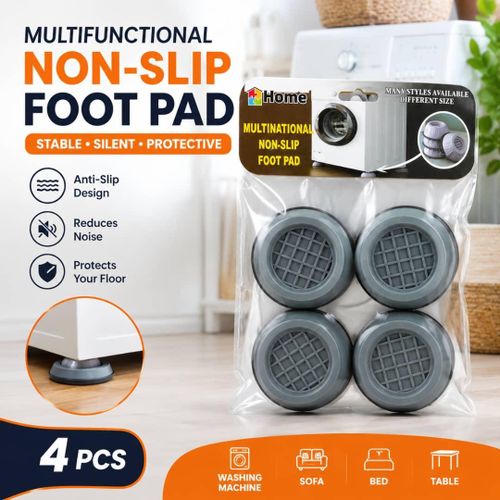 4Pcs Support Anti-Vibrations Pour Machine à Laver / Réfrigérateur, Amortisseurs De Chocs, Pieds De Support Stabilisateurs Et Rehausseurs