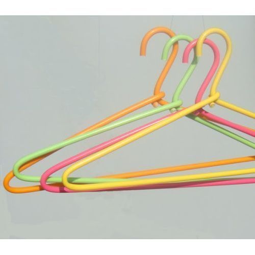 Cintre En Métal Plastifiée Lot De 20 Cintres - Vert