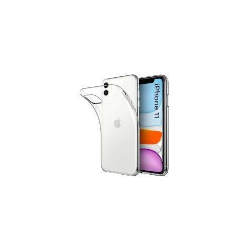 coque sillicone iphone 11 - Transparent