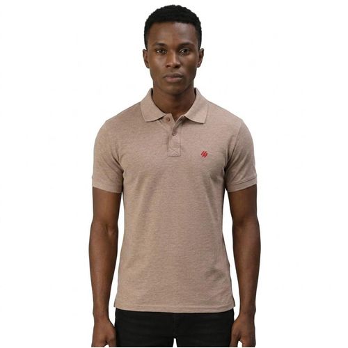 Polo en Coton pour Homme - Beige