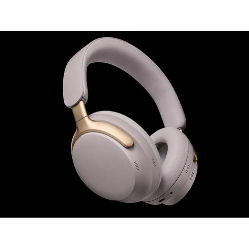 Casque Bluetooth Premium avec un étui de transport rigide - Blanc
