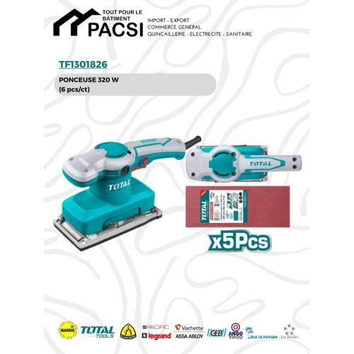 Ponceuse 320 W TOTAL