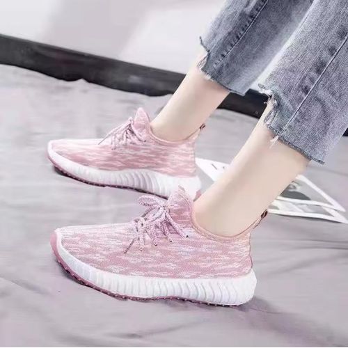 Baskets pour femmes, chaussures de course respirantes, confortables, décontractées, déodorantes, semelle souple, légères, chaussures de sport pour filles