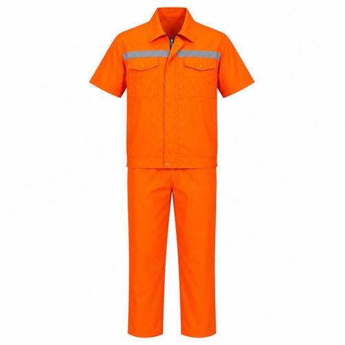 Tenue de Travail Complète Professionnelle – Veste Manches Courtes + Pantalon