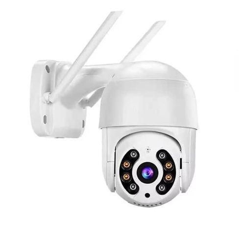 Caméra de Surveillance WiFi Extérieure HD – Rotation Panoramique & Alarme