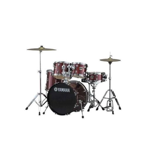 Yamaha Batterie Normal 5 Tom Rouge