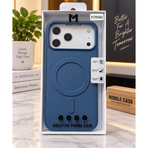 Coque iPhone 17 Pro Max MagSafe, Protection Bleu
