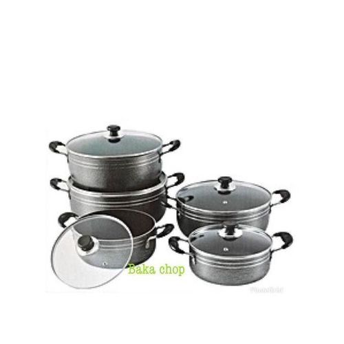 Set De 5 Casseroles Couvercles Vitrés GB