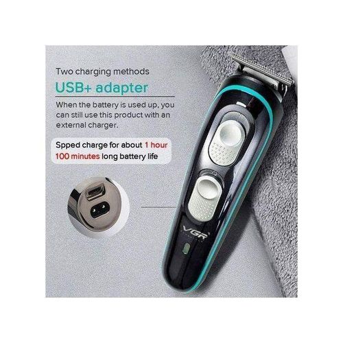Puissant Tondeuse À Cheveux Et Barbe Rechargeable Avec USB Charge