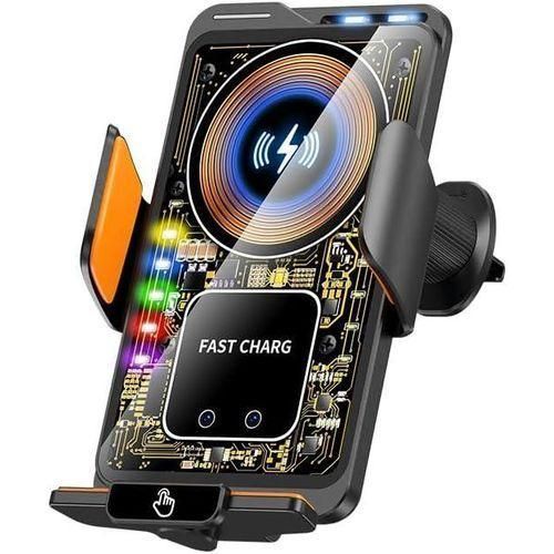 Support Téléphone Voiture avec Charge Sans Fil – Fixation Automatique Fast Charge