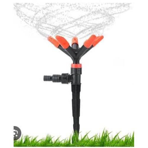 Arroseur Rotatif de Jardin 3 Bras avec Piquet – Arrosage Automatique 360°