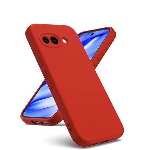 Coque Silicone Compatible Pour Google Pixel 9 A - ROUGE