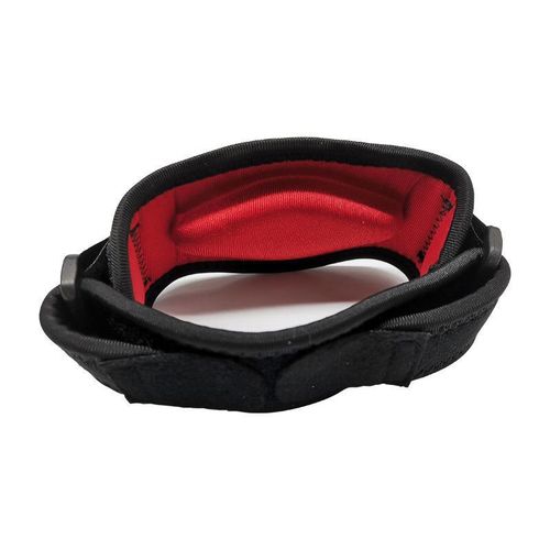 Bande de soutien au coude de sport - Ajustable, Éponge Épaissie, Pack Unique Rouge/Noir, Convient pour Tennis Basket Fitness