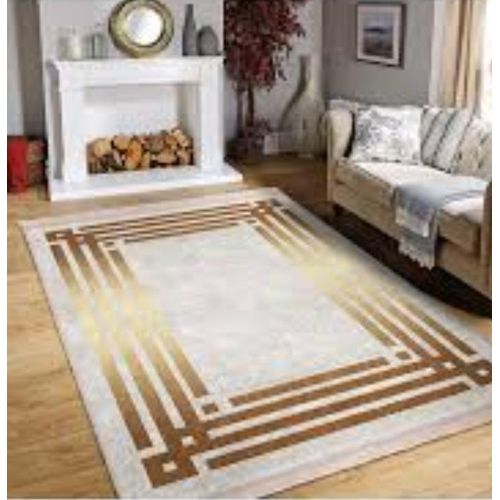 Tapis De Salon 120x180 Poillusse Douce Marron