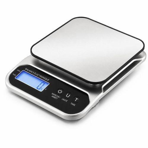 Balance électronique de cuisine avec écran LCD et fonction tare