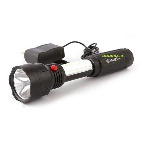 Partagez Ce Produit Torche Led Flash Rechargeable Très Puissant - Noir NB