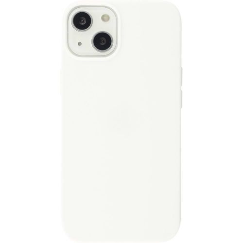 coque sillicone iphone 15 - blanc