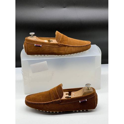 Baladeuse Pour Hommes en cuir MARRON