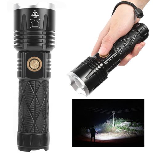 Lampe Torche LED Tactique Multifonction –