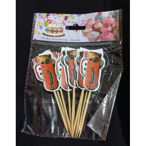 Décorations De Gâteaux Avec Pique Lot De 10