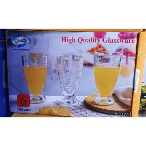 Lot De 6 Verres De Qualité De Boisson