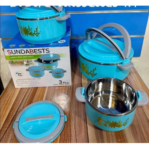Lot De 3 Soupière En Glacière