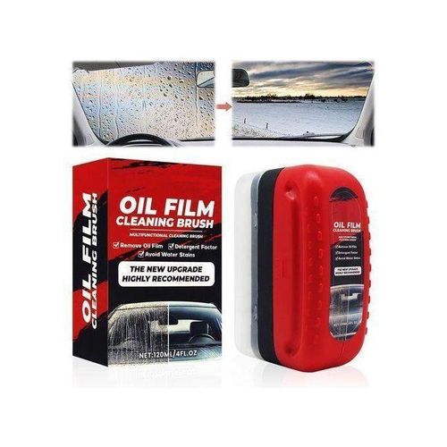 Brosse de nettoyage pour film d'huile automobile