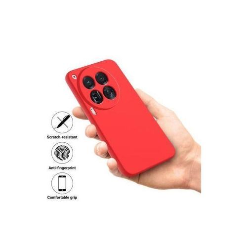 Tecno Coque En Silicone Tecno Camon 30 Avec 1 Antichoc - Rouge