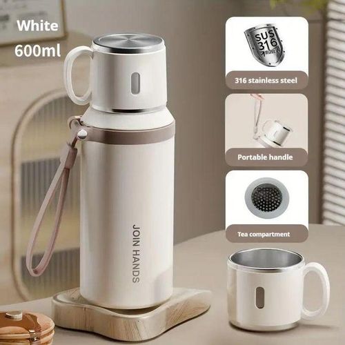 Mug Isotherme Tea Water Separation – Tasse Thermique avec Séparation Thé et Eau – Join Han