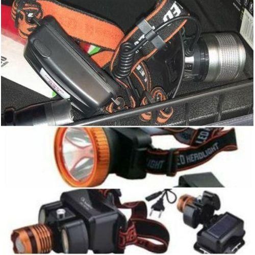 Lampe Torche Frontale Led Haute Puissance Rechargeable
