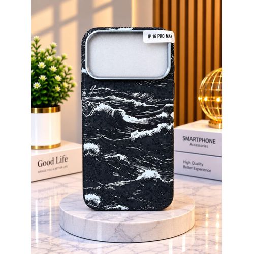 Coque de Protection iPhone 16 Pro Max, Motif Vagues