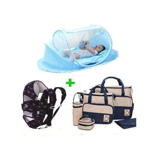 Un Lit Pliable Avec Kangourou 6 Position Plus Sac 5 Pièces