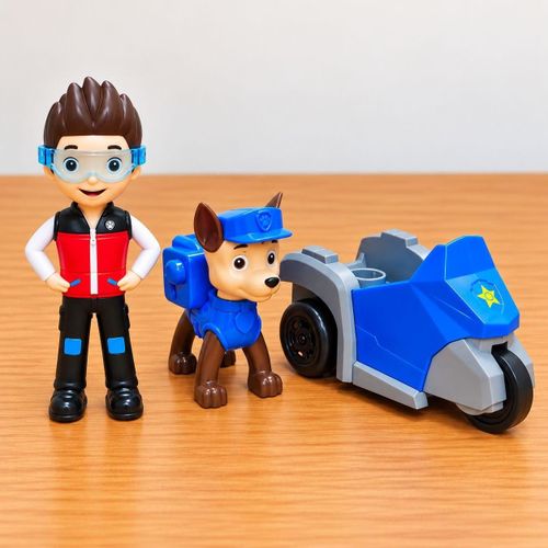 Pat Patrouille Lot de Ryder plus chase plus Voiture - Paw Patrol