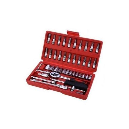 Coffret De Clé à Cliquet - 46 Pièces