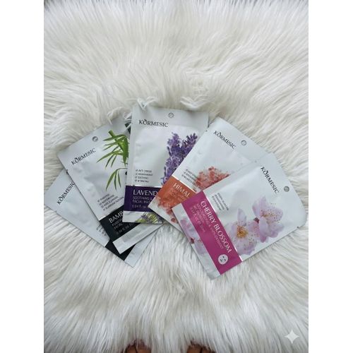 Lot de 5 Masques Faciaux Hydratant- Coréen