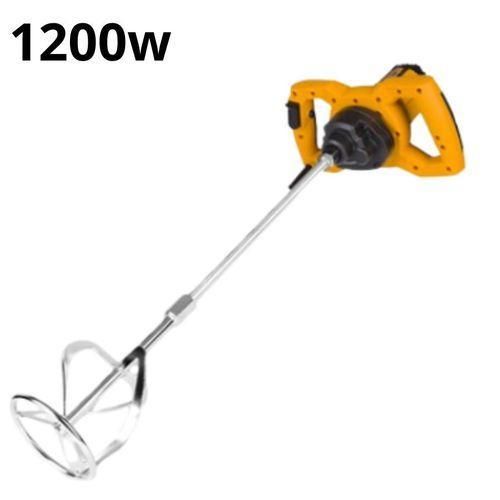 NOUVEAU Malaxeur Mélangeur Électrique 1200W - Puissant Mixeur pour Peinture, Mortier, Colle à Carrelage et Ciment - Vitesse Réglable - Qualité Professionnelle Chantier