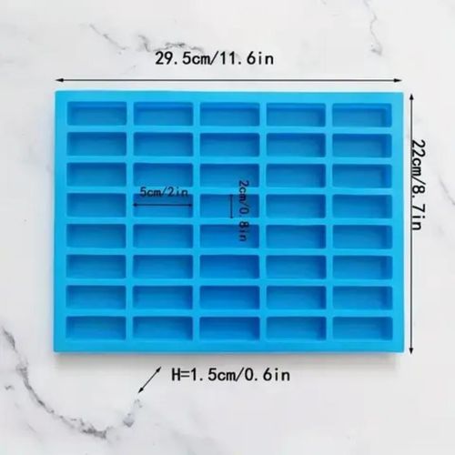 MOULES À CHOCOLAT,TOFFI, BONBON,BAOBAB-40 TROUS-MARRON