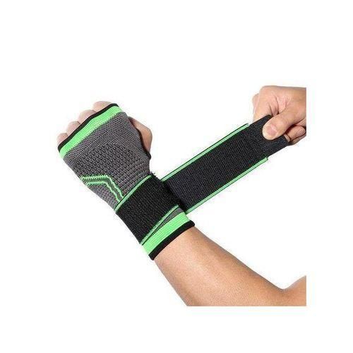 Protège-Poignet de Compression Sportif – Orthèse de Maintien Réglable – Soulagement Douleurs Articulaires, Entorses et Tendinites – Idéal Fitness et Musculation