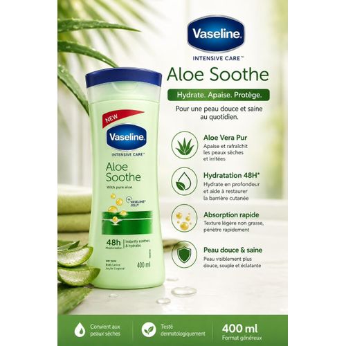 Lait corporel Vaseline Intensive