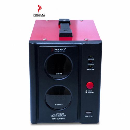 Stabilisateur régulateur de tension numérique - va - 2000