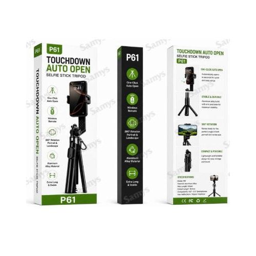 Support téléphone multifonction P61 – Touchdown Auto Open