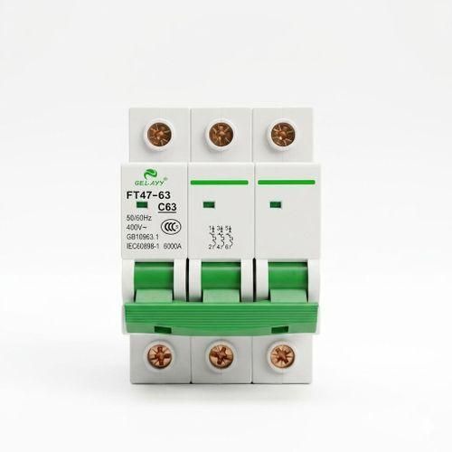 Disjoncteur Triphasé 3P C63 GELAYY – Haute Puissance 400V 6000A : Protégez Vos Climatiseurs Industriels Et Vos Appareils Contre Les Surcharges