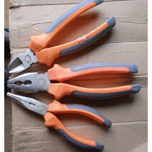 3 Outils De Réparation Pince Coupante Diagonale, Pince A Bec Long, Pince Coupante Isolé