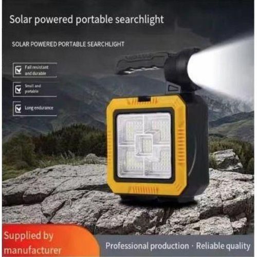 Puissant Lanterne Solaire De Camping Avec Outils Portable Projecteur Intégré Kit Extérieur LED Puissance Forte USB Charge Lumière D'Urgence
