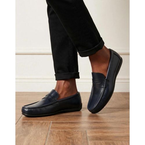 Mocassins Homme Élégants et Confortables – Chaussures Classiques bleu nuit