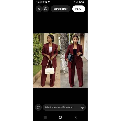 Complet Ensemble de Vêtement