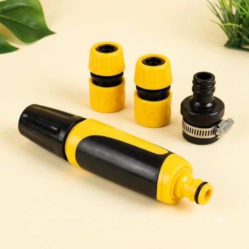 Kit d'arrosage Rapide de voiture et jardin 4 en 1