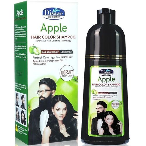 Shampooing Colorant Noir Naturel en 5 Minutes