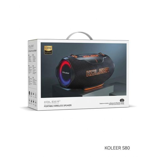 Enceinte Bluetooth Portative KOLEER 120W (S80)